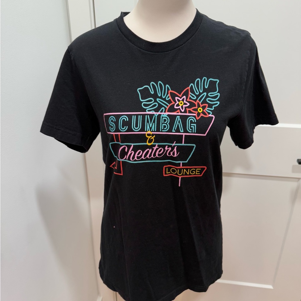Scumbag and cheaters lounge tshirt (a joke from Vanderpump rules tv show)